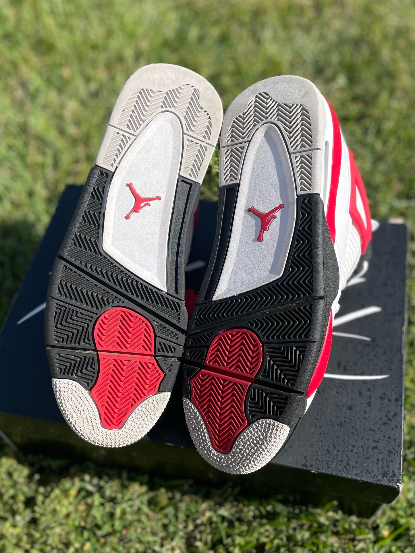 (Used Size 12M) Jordan 4 Red Cement