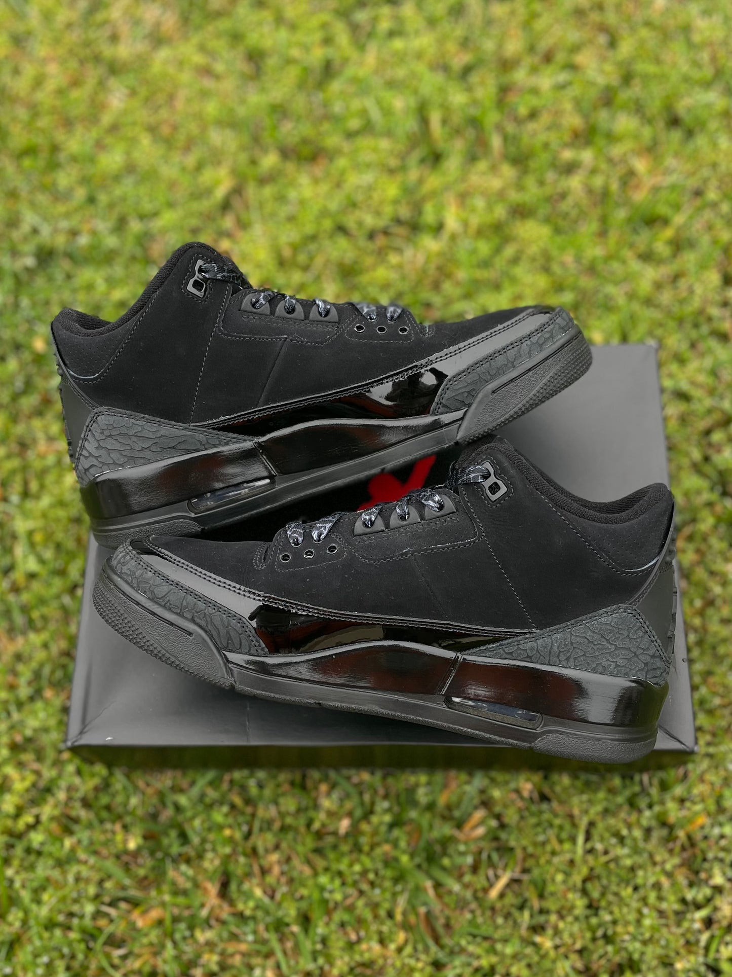 (Used Size 9M) Jordan 3 Black Cat