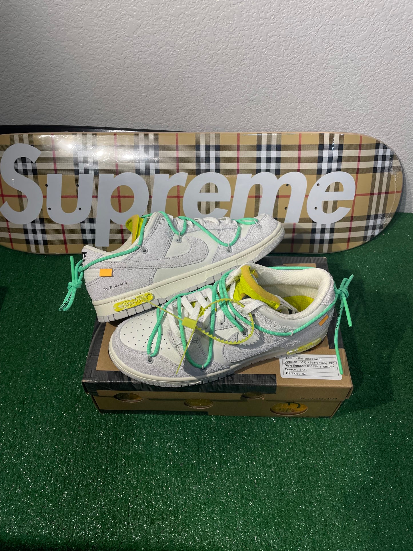 Nike Dunk Low Off-White Lot 14 Of 50