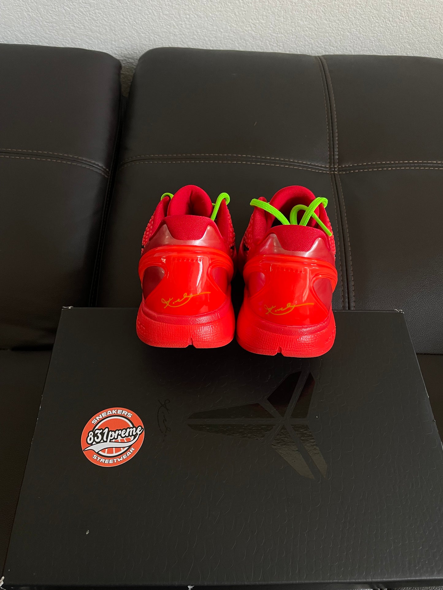 (Tried On Size 9M) Nike Kobe 6 Protro ‘Reverse Grinch’