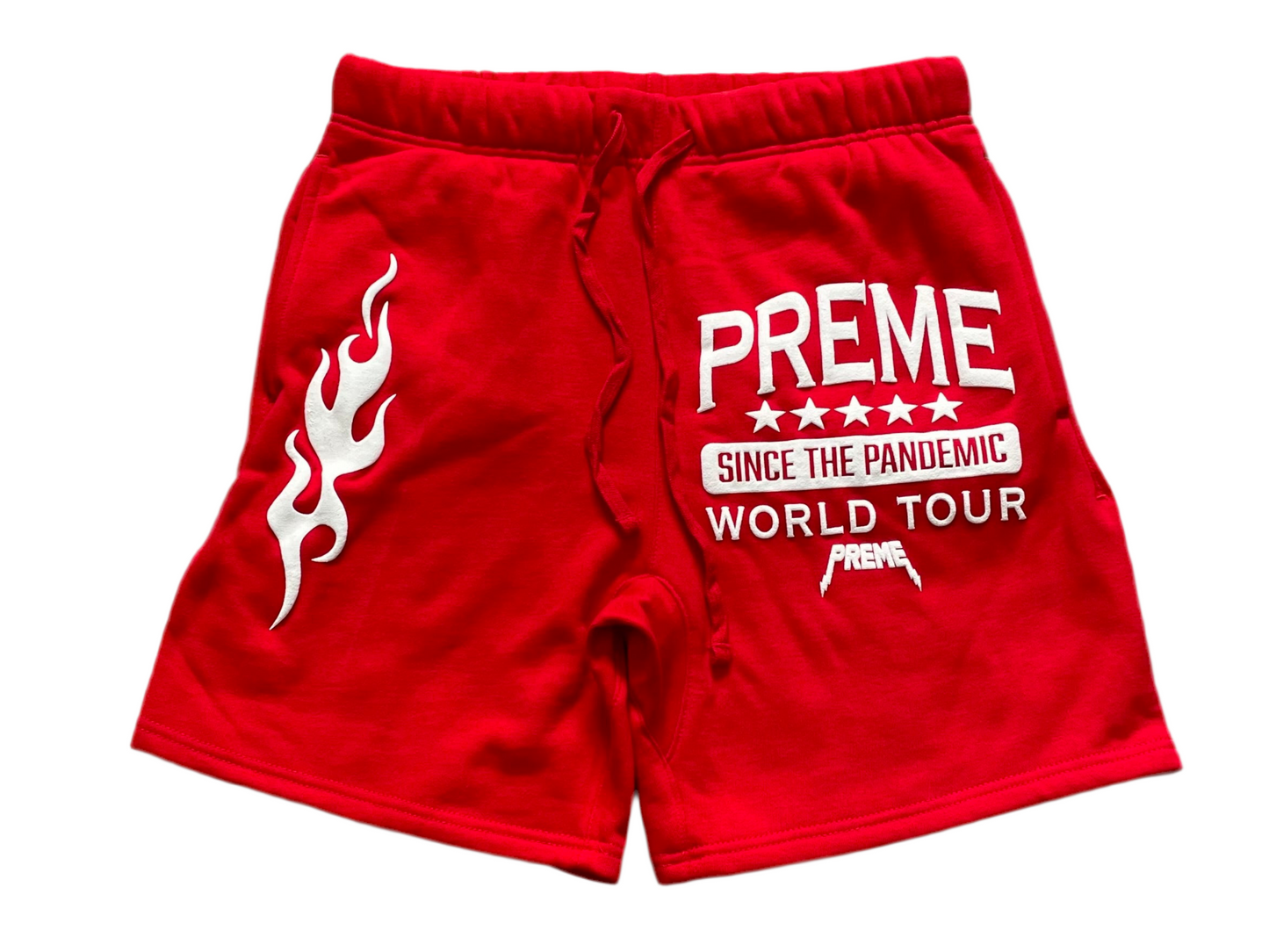 Preme Legacy Shorts Red