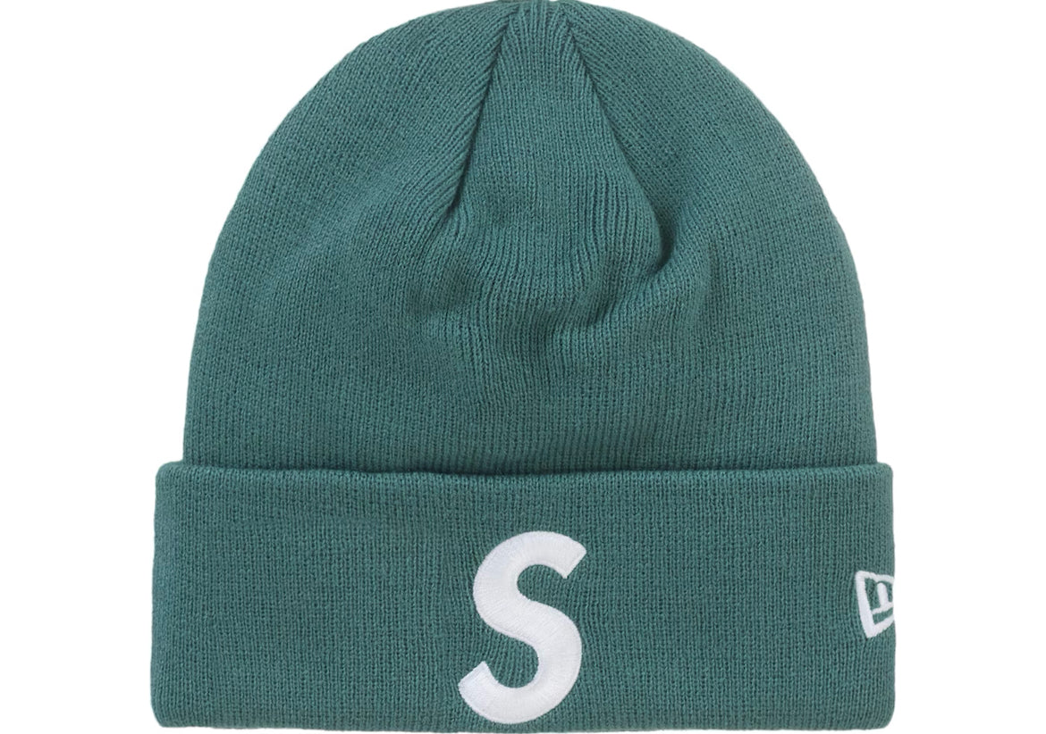 Supreme S Logo Beanie Pine FW24