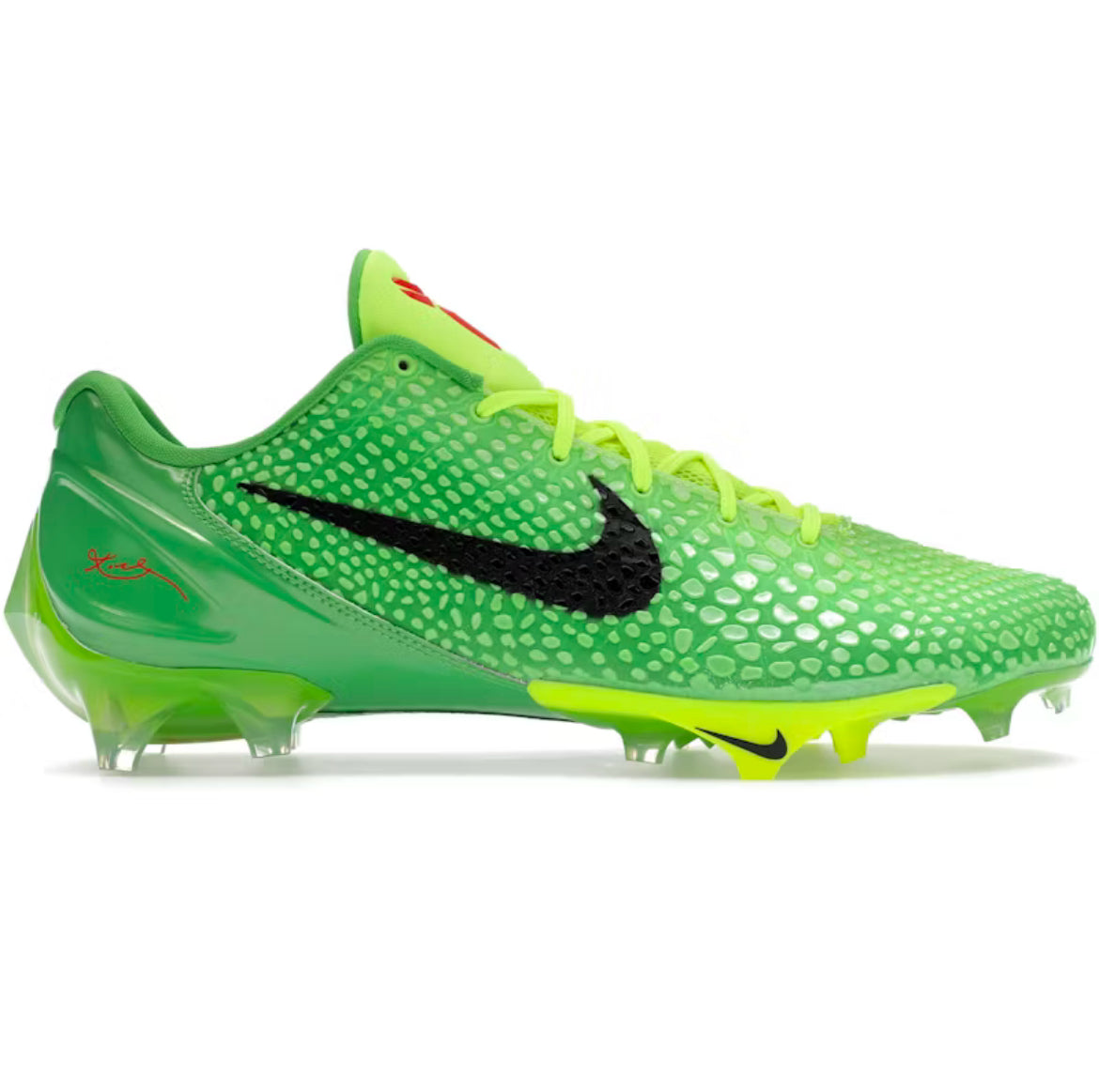 Nike Vapor Edge Kobe 6 Grinch Cleats