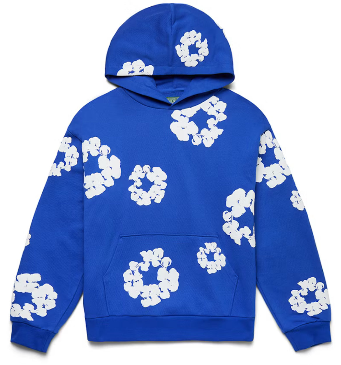 Denim Tears Cotton Wreath Hoodie Blue