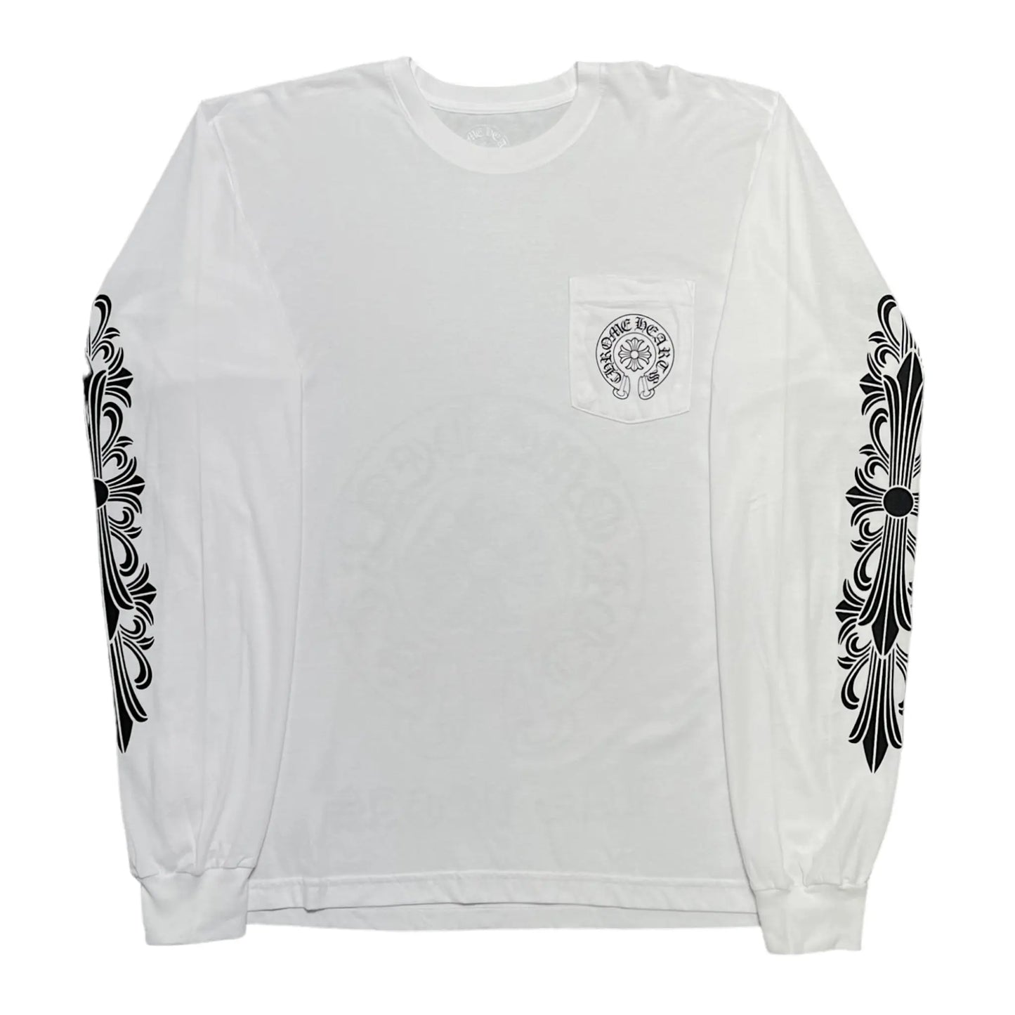 Chrome Hearts Las Vegas Exclusive Long Sleeve T-Shirt White