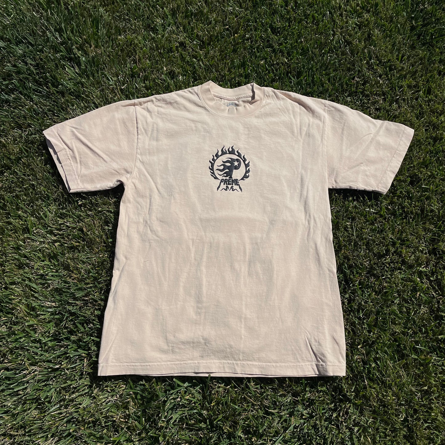 Preme Flame Tee (Beige)