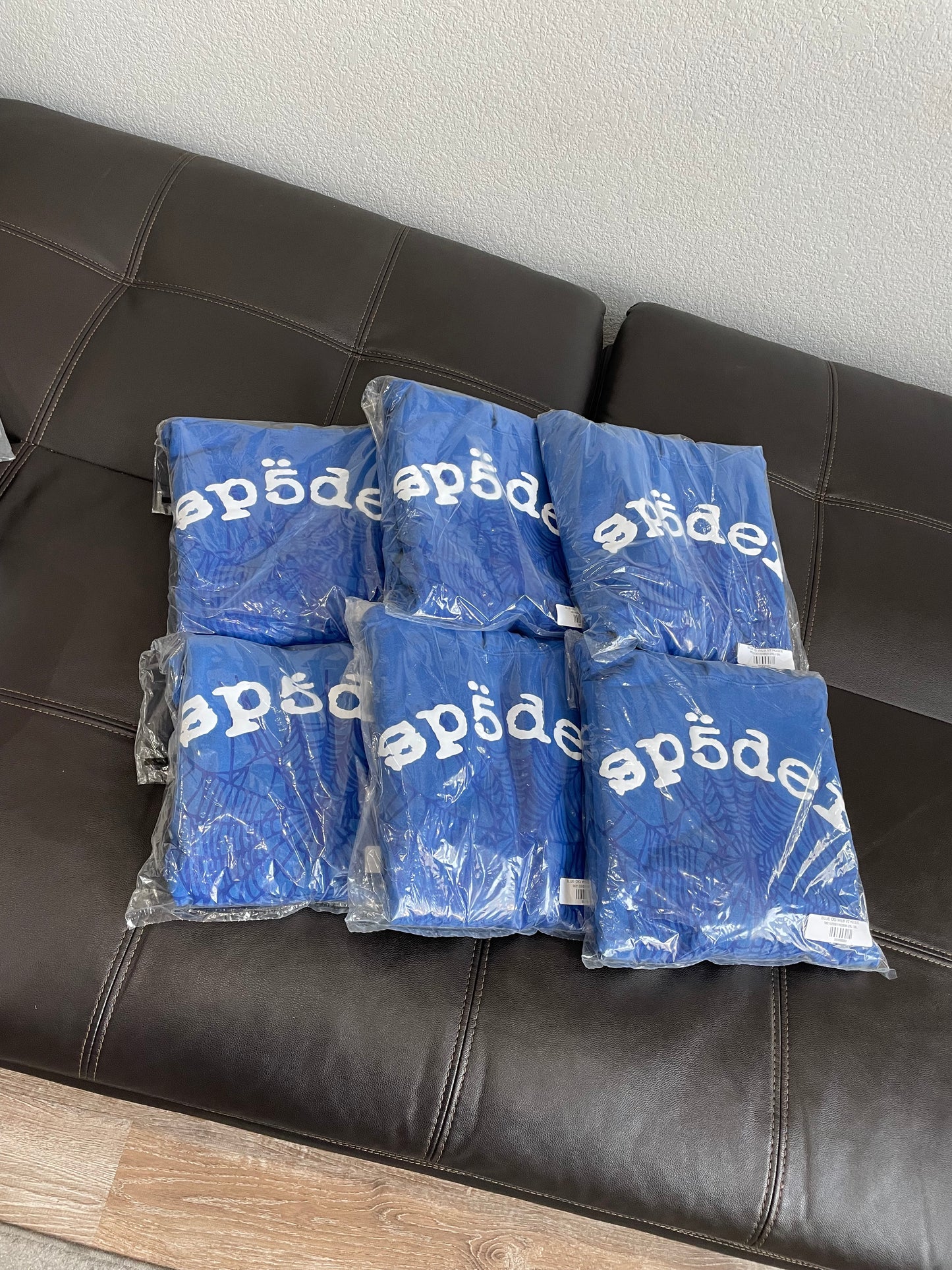 Sp5der Legacy Hoodie Blue