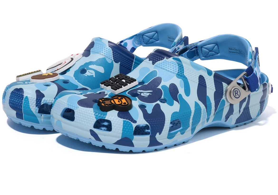 Bape Crocs Blue