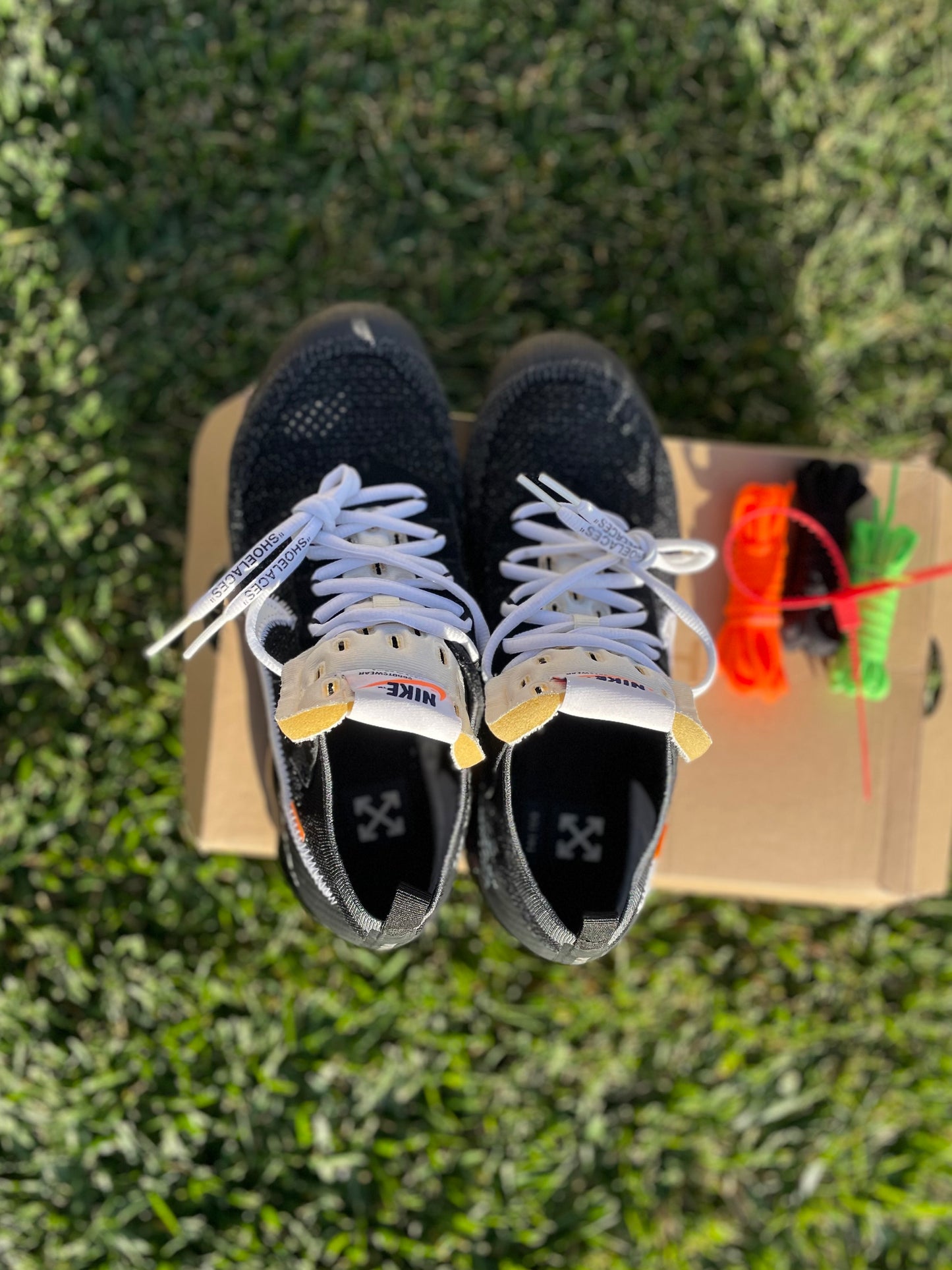 (Used Size 8M) Nike Off-White Vapormax