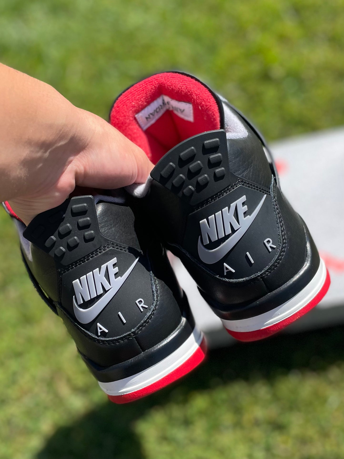 (Used Size 10M) Jordan 4 Bred Reimagined
