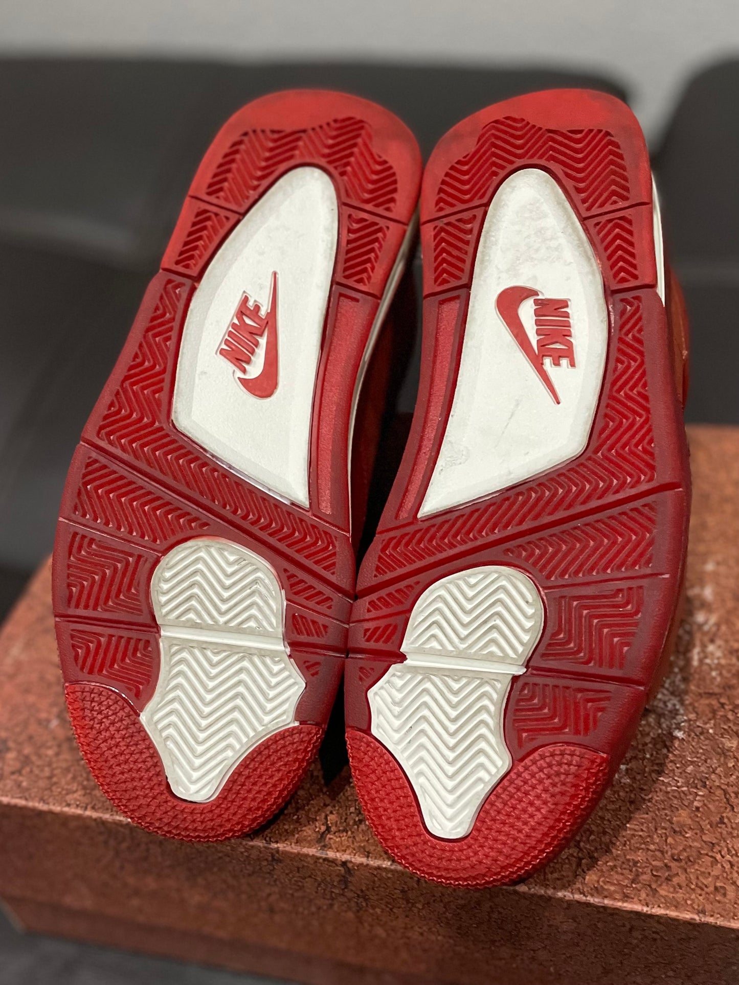 (Used Size 8.5M) Jordan 4 Brick By Brick