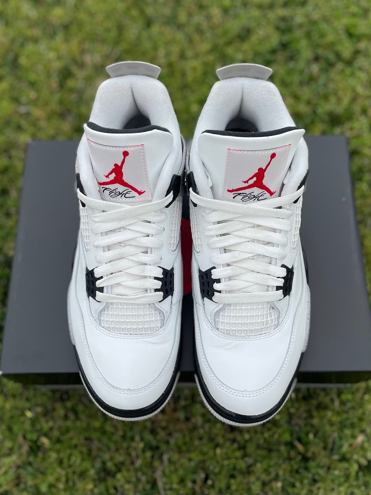 (Used Size 8.5M) Jordan 4 White Cement 2025