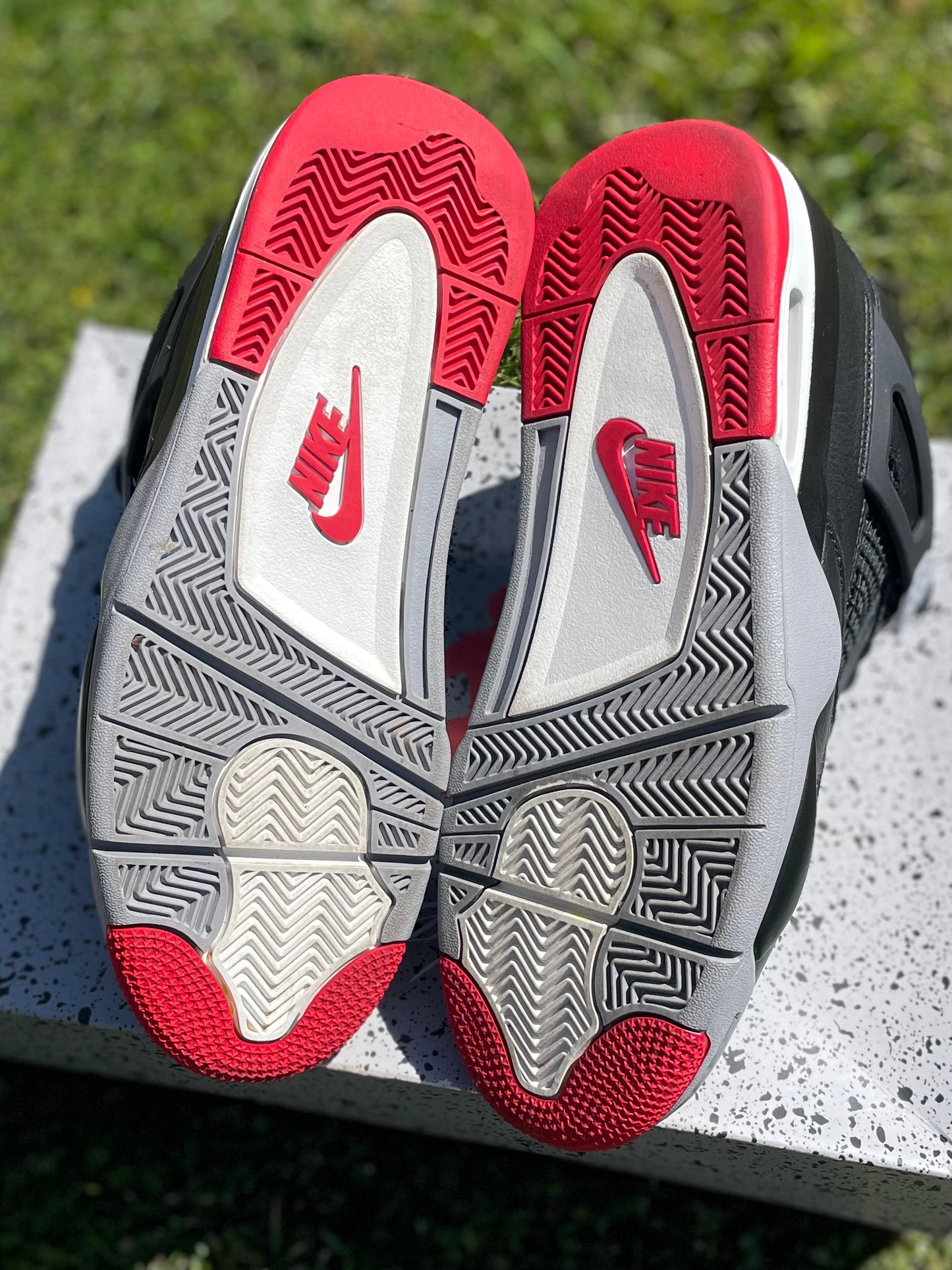 (Used Size 10M) Jordan 4 Bred Reimagined