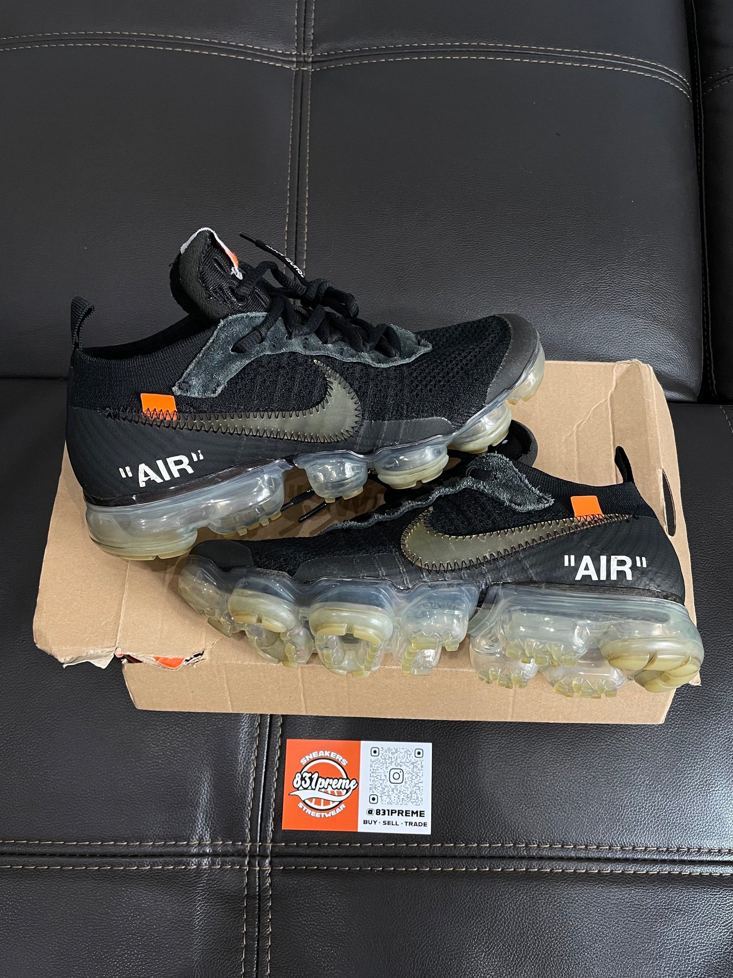 (Used Size 6M) Nike Off-White Vapor Max (2018)