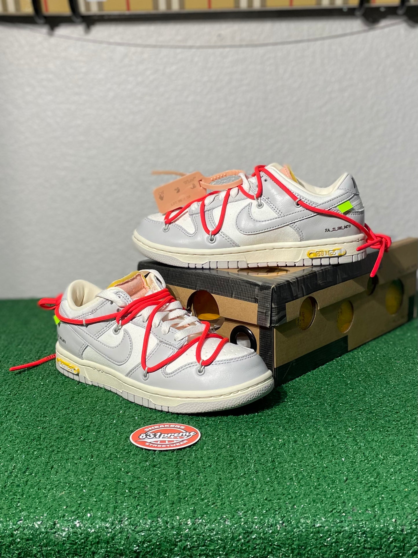 Nike Off-White Dunk Low Lot 6 Of 50