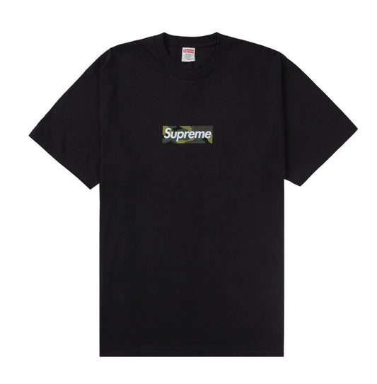 Supreme Camo Box Logo Tee Black (FW23)