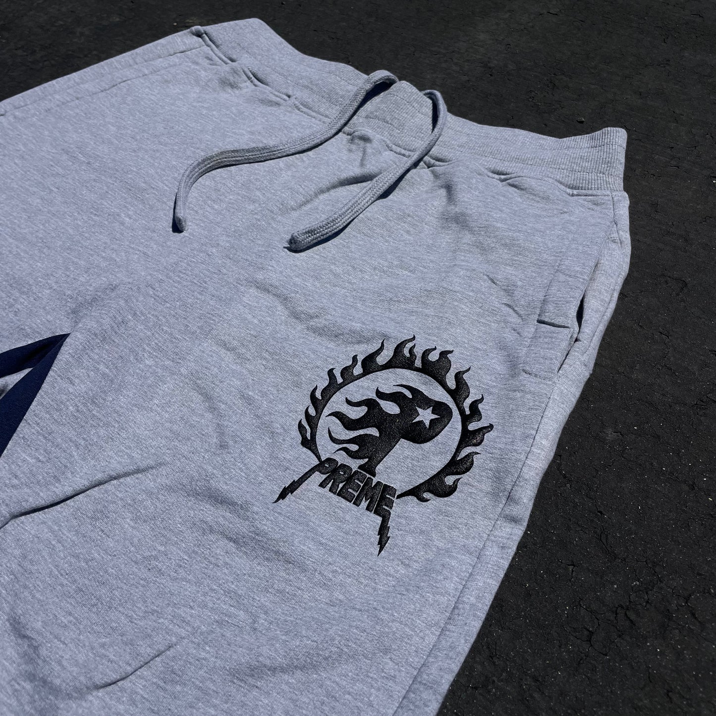 Preme Flared Sweatpants (Grey)