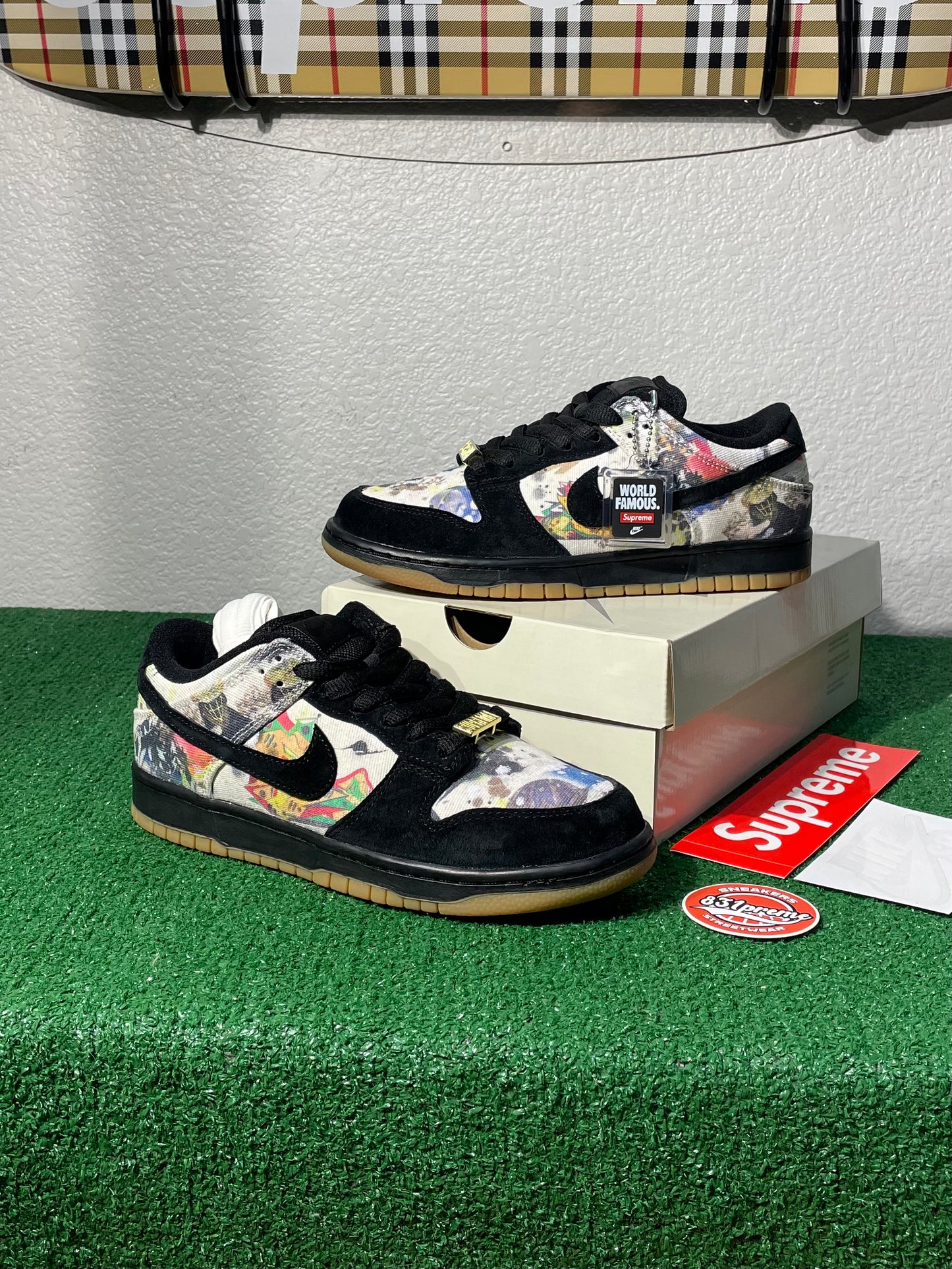 Nike Supreme Rammellzee SB Dunk Low