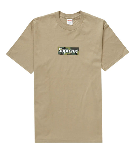 Supreme Camo Box Logo Tee Khaki (FW23)