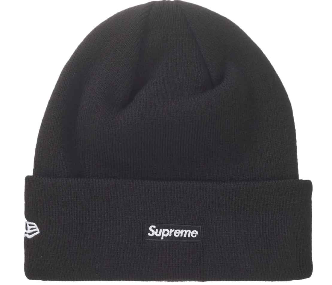 Supreme New Era Script Logo Beanie Black FW24