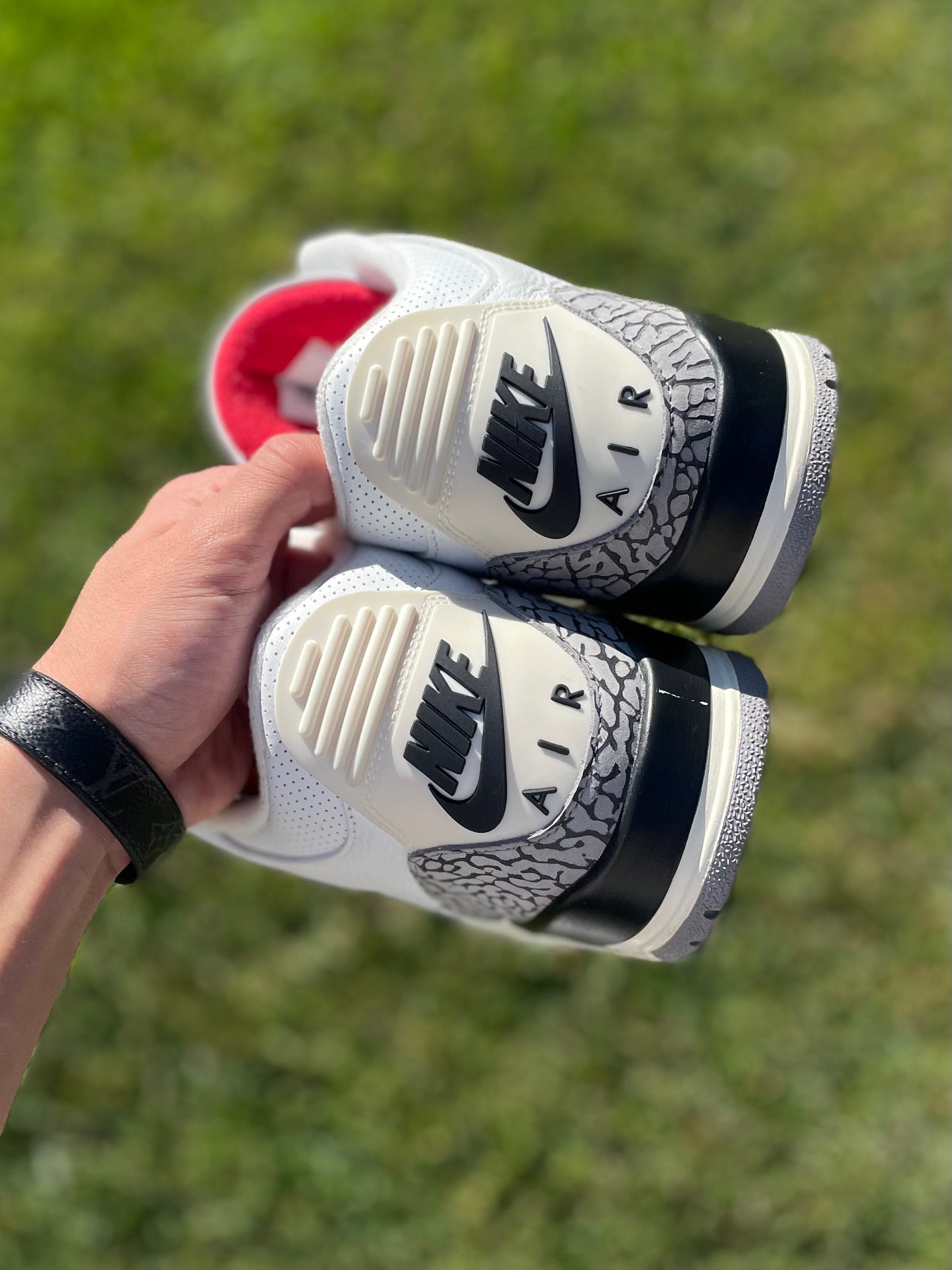 (Used Size 11M) Jordan 3 White Cement Reimagined
