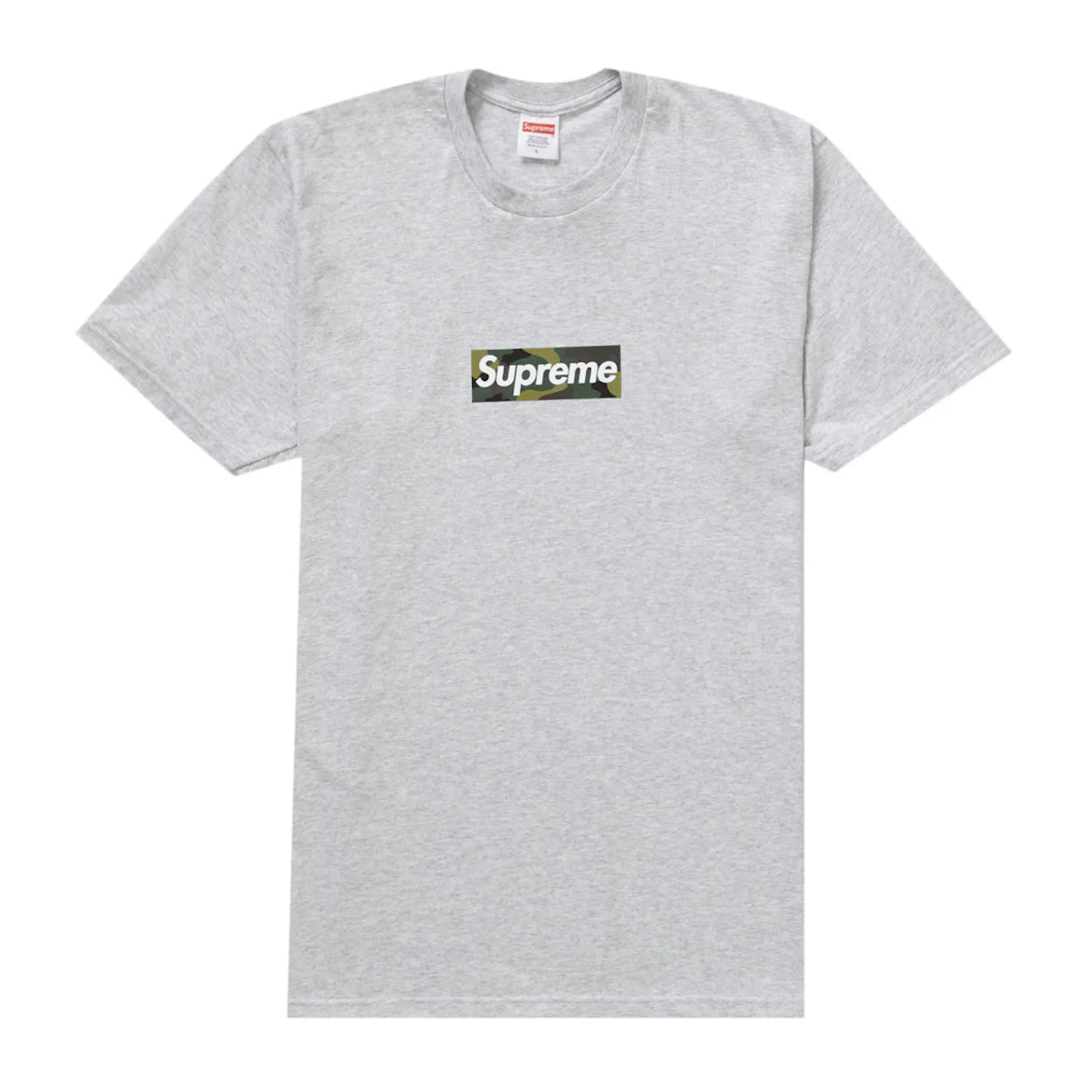 Supreme Camo Box Logo Tee Grey (FW23)
