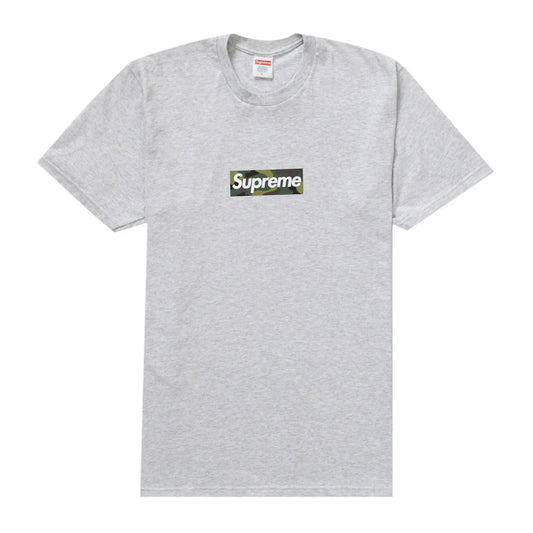 Supreme Camo Box Logo Tee Grey (FW23)