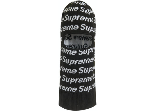 Supreme New Era Repeat Balaclava Black
