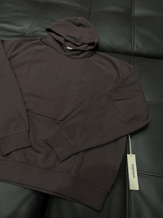 Fear Of God Essentials Plum Hoodie