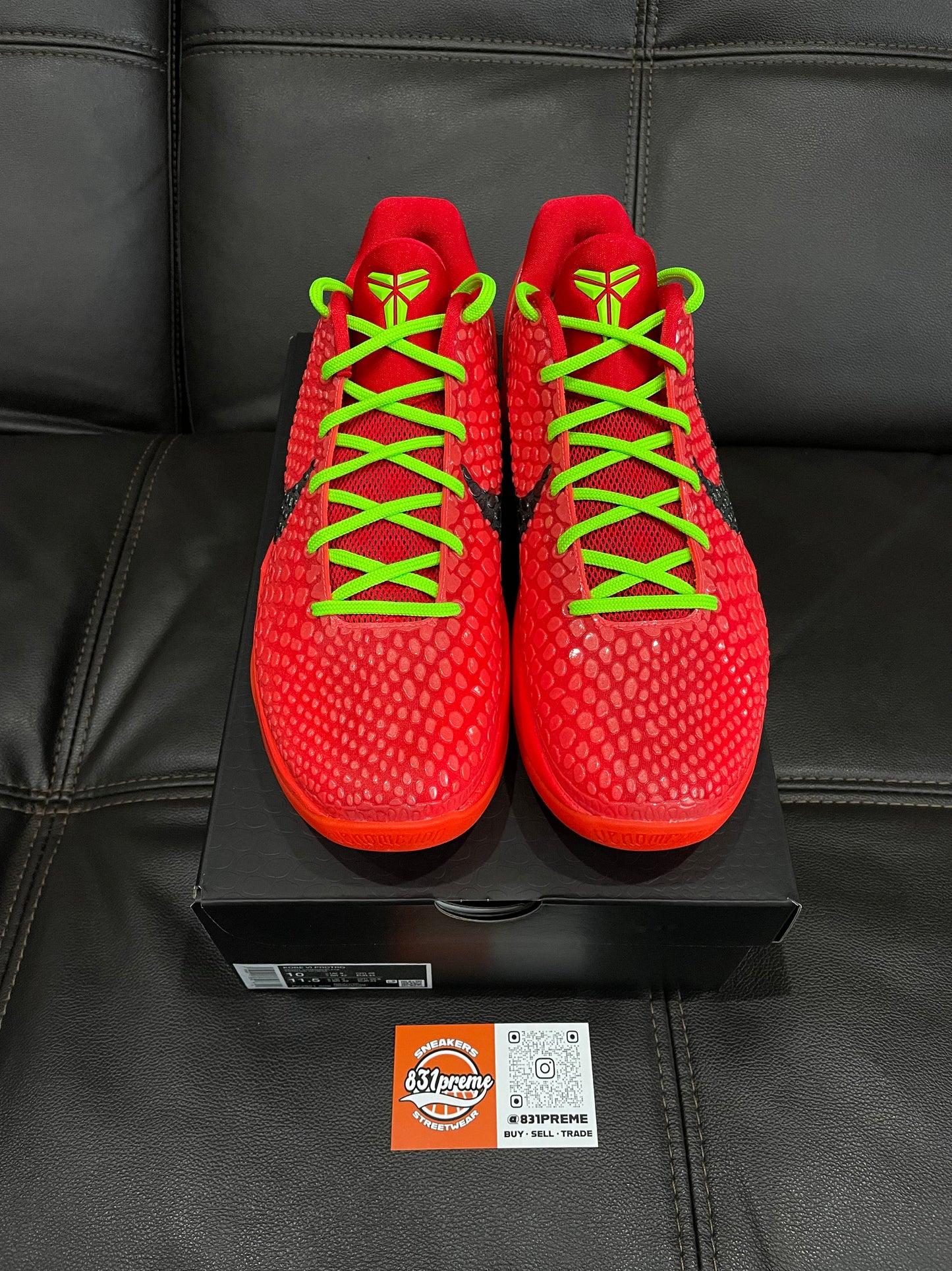 Kobe 6 Protro Reverse Grinch