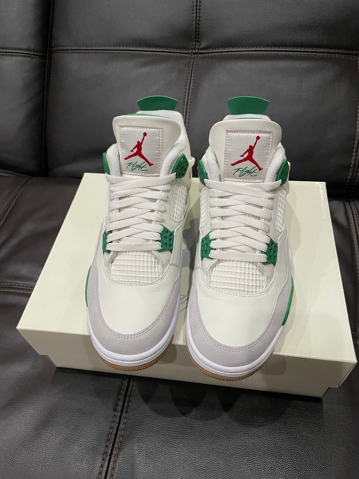 (Used Size 9.5M) Jordan 4 SB Pine Green