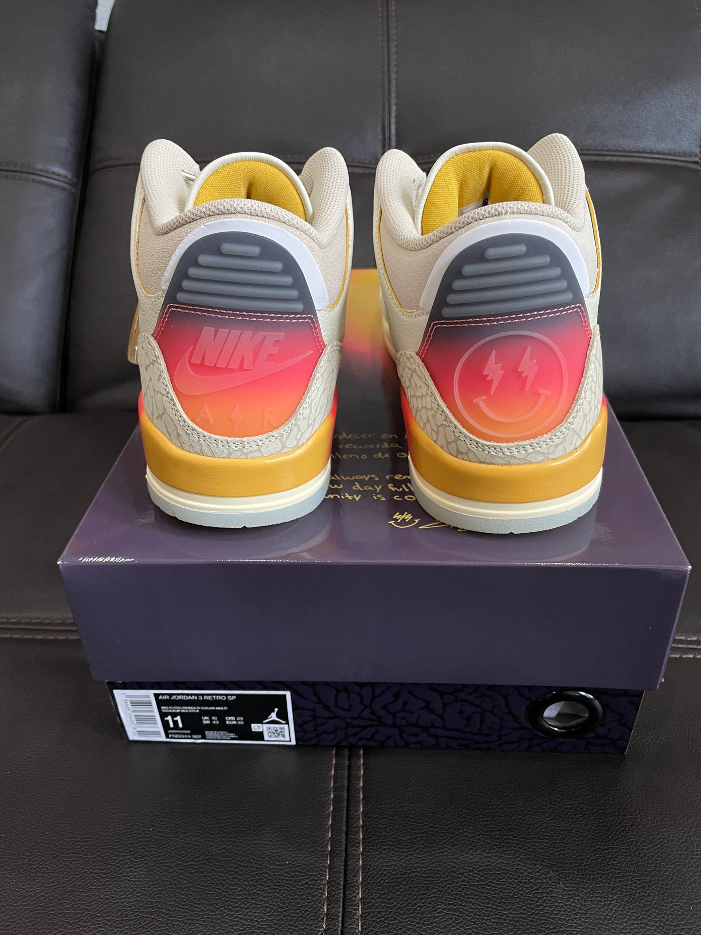 Jordan 3 SP J Balvin Medellín Sunset