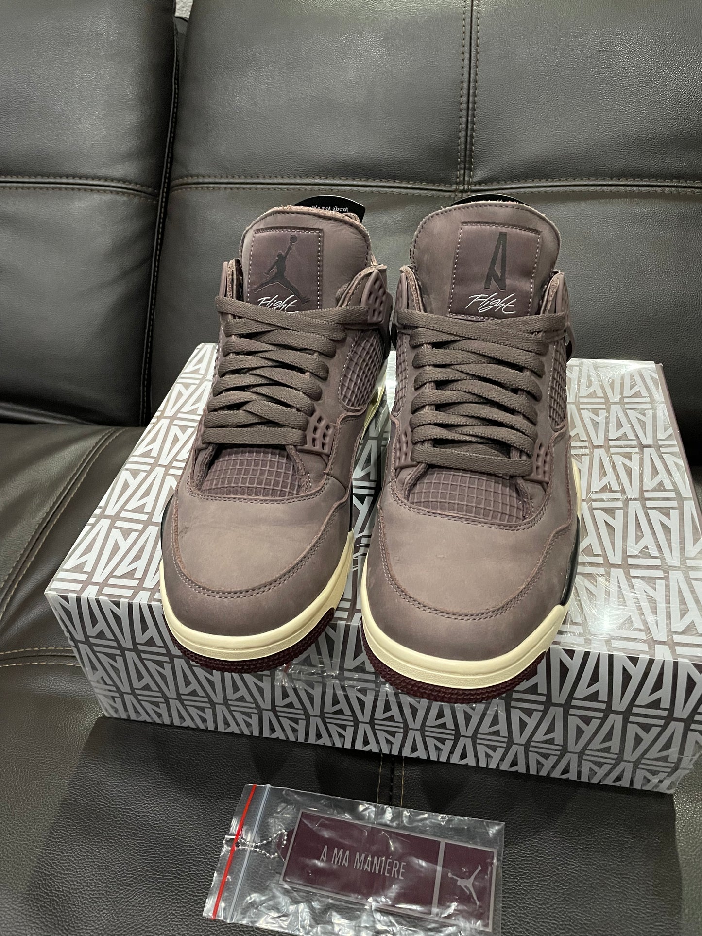 (Used Size 10.5M) Jordan 4 A Ma Maniére Violet Ore