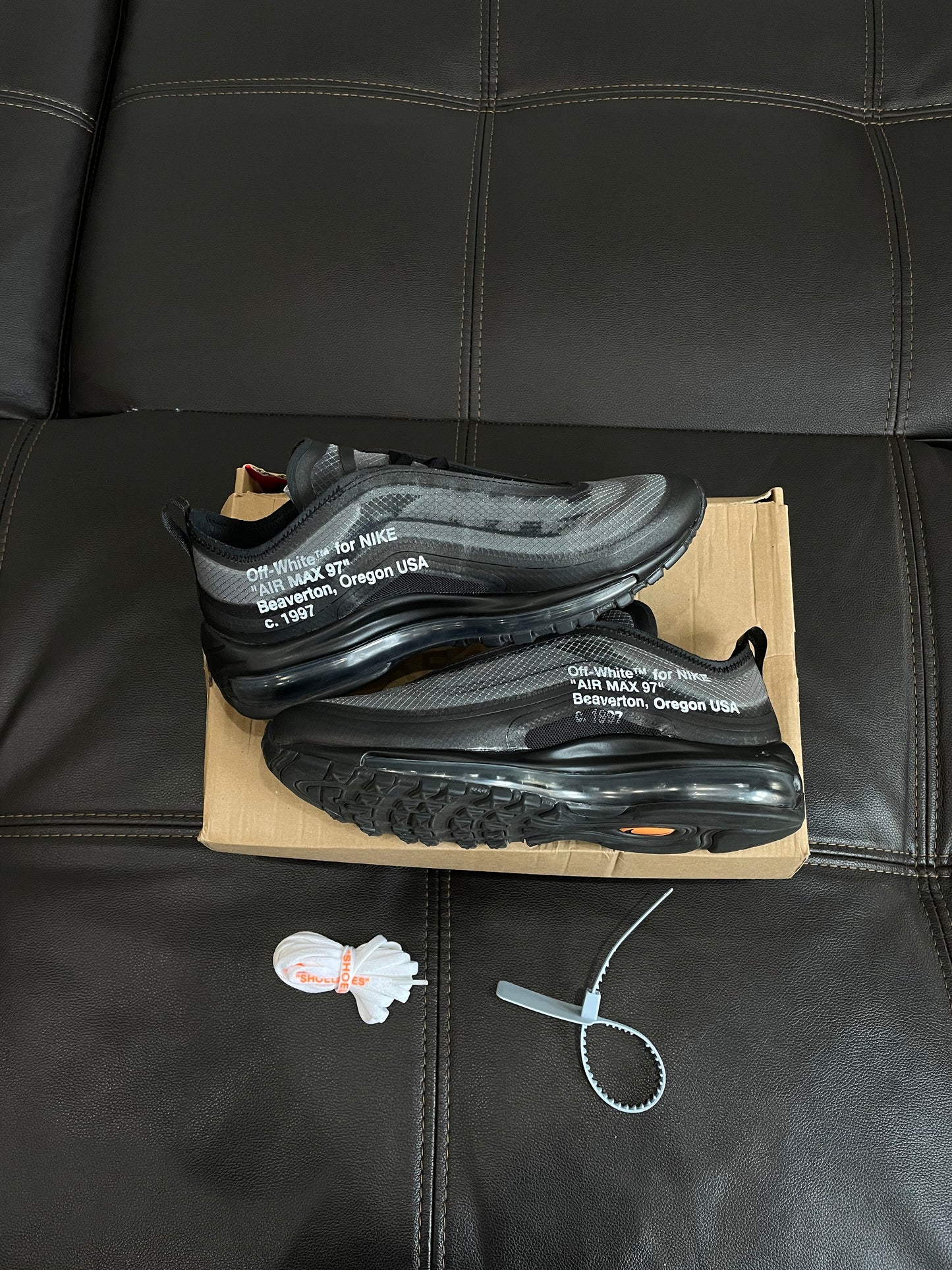 (Used Size 6.5M) Nike Off-White Air Max 97