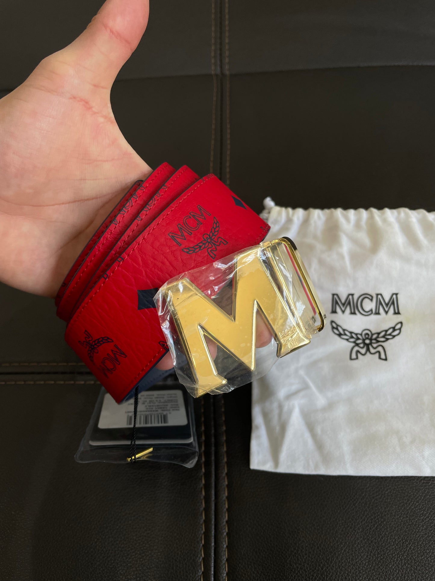(One Size Fits All) MCM Reversible Belt