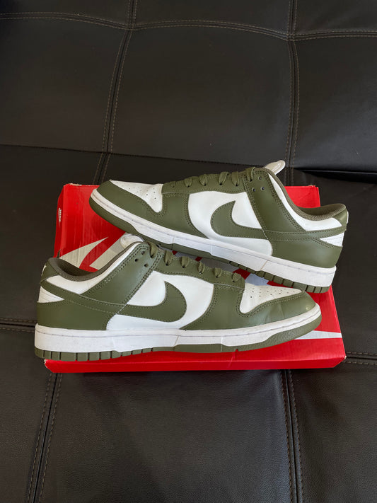 (Used Size 9.5M) Nike Dunk Low Olive (W)