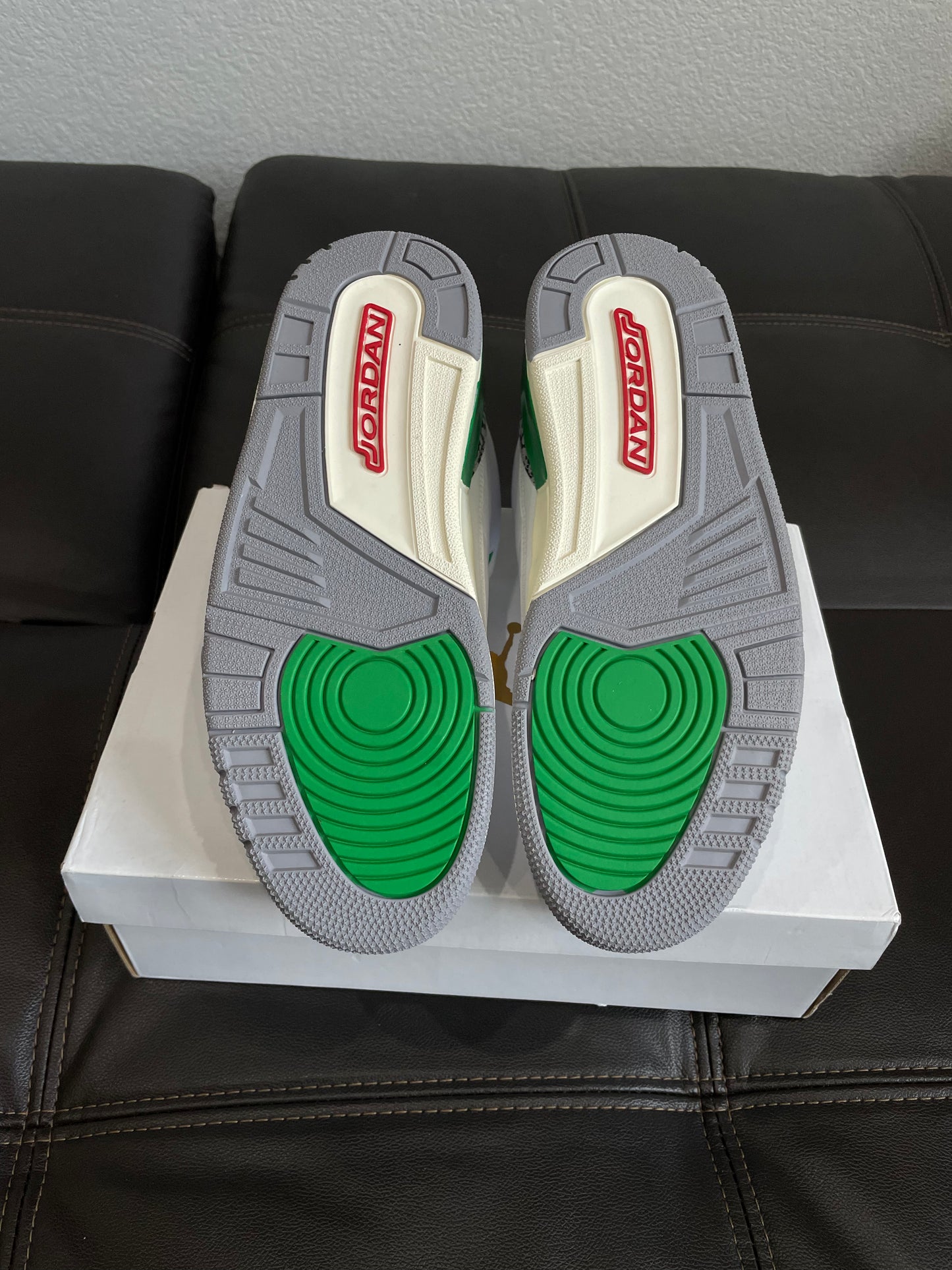 (Used Size 10.5M) Jordan 3 Lucky Green (W)