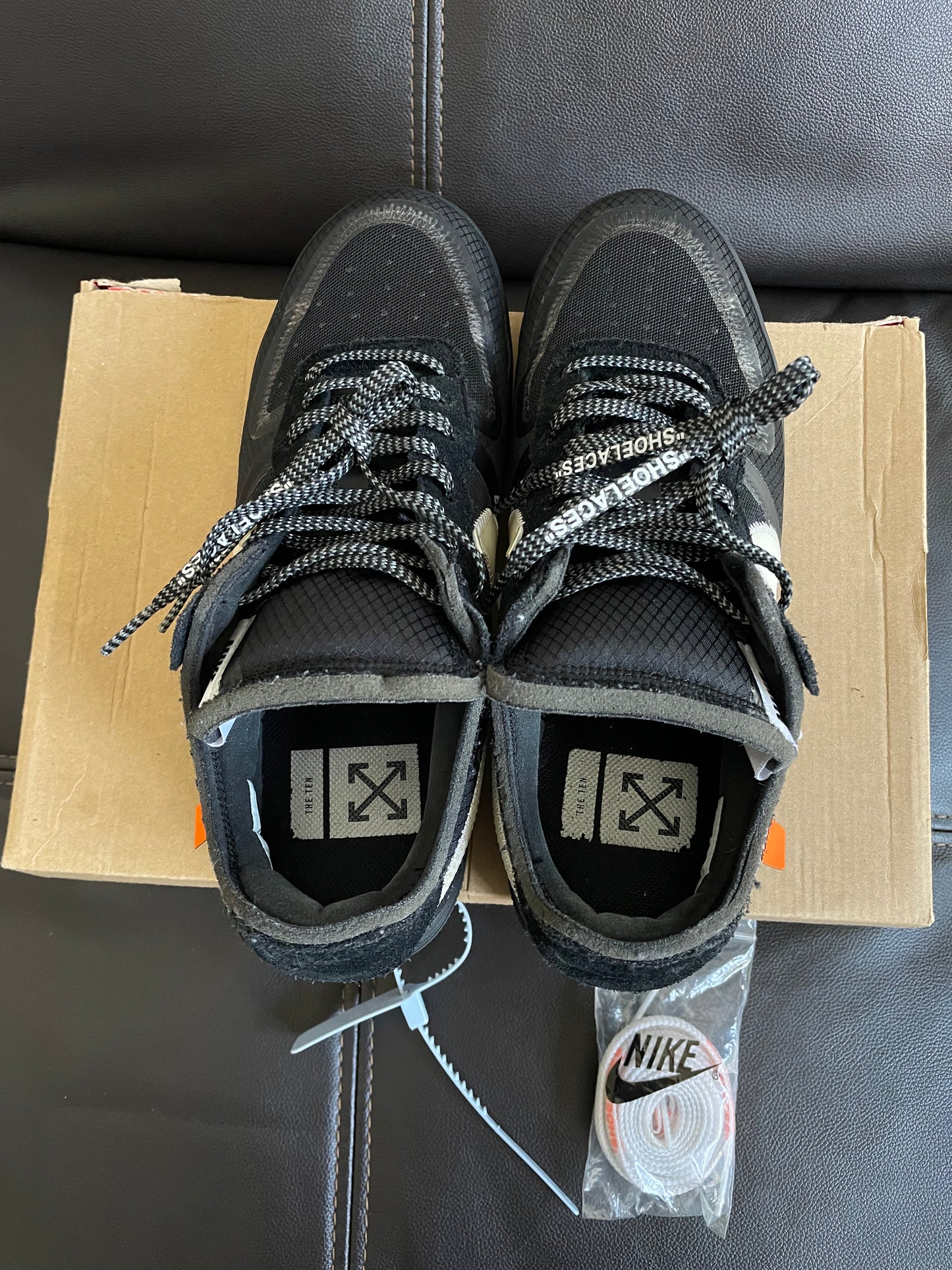 (Used Size 8.5M) Nike Off-White Air Force 1 Low