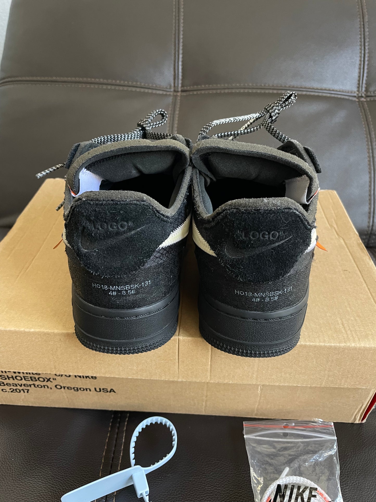 (Used Size 8.5M) Nike Off-White Air Force 1 Low