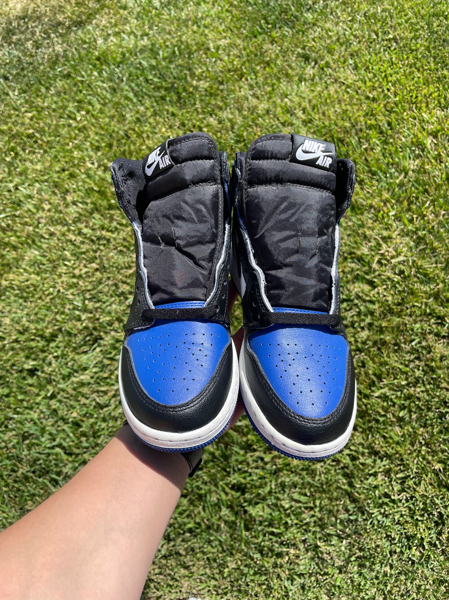 (Used Size 5.5Y) Jordan 1 Royal Toe (GS)
