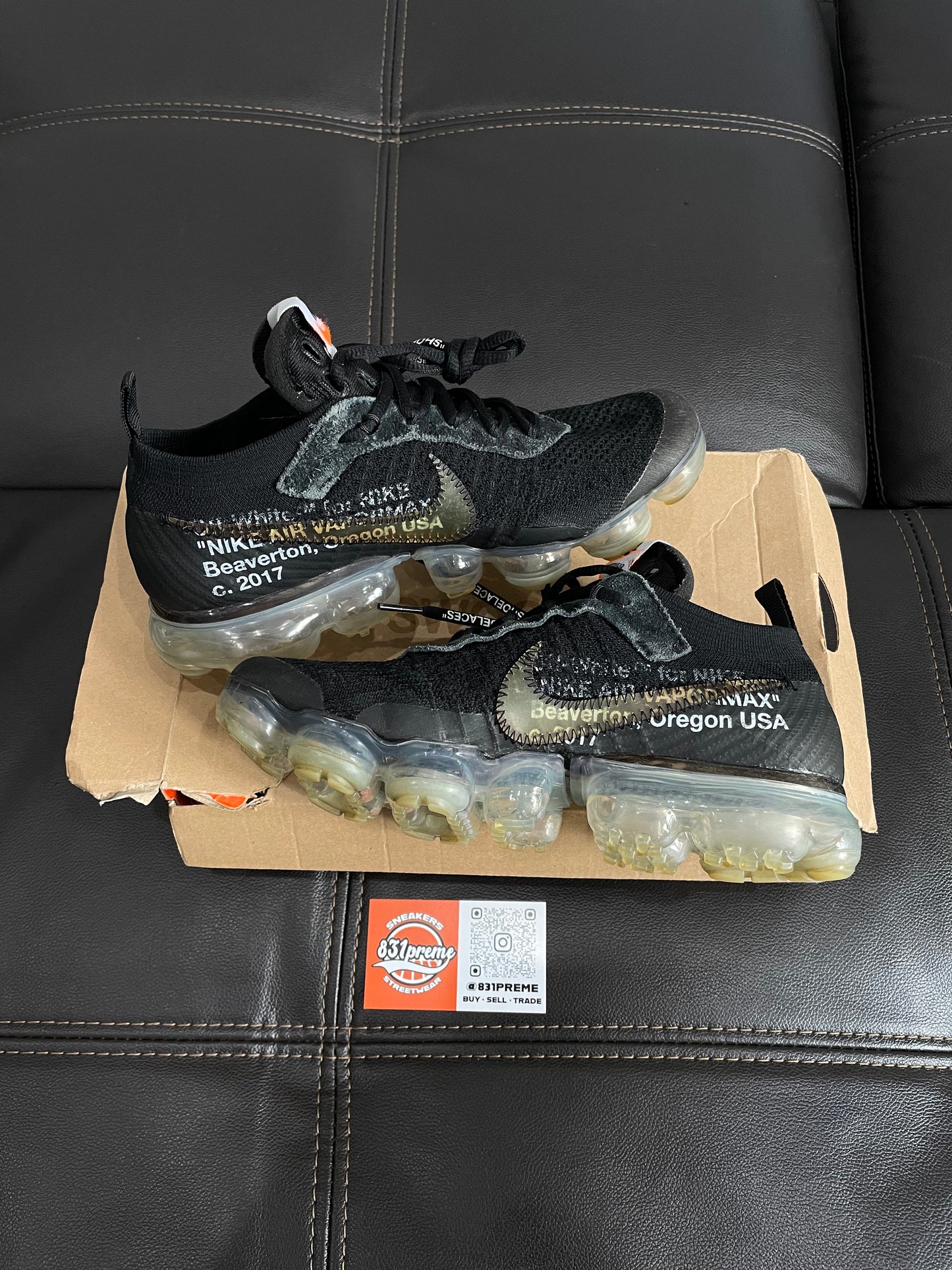 (Used Size 6M) Nike Off-White Vapor Max (2018)