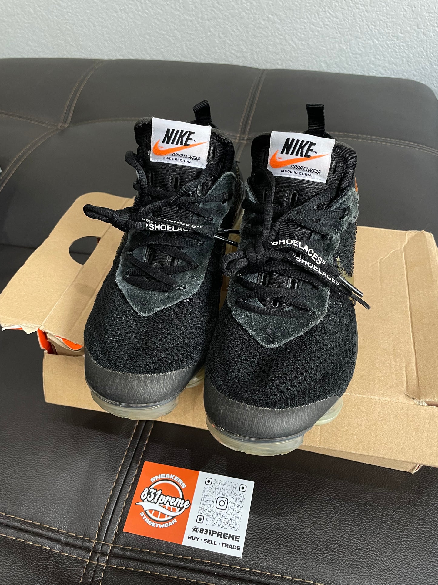 (Used Size 6M) Nike Off-White Vapor Max (2018)