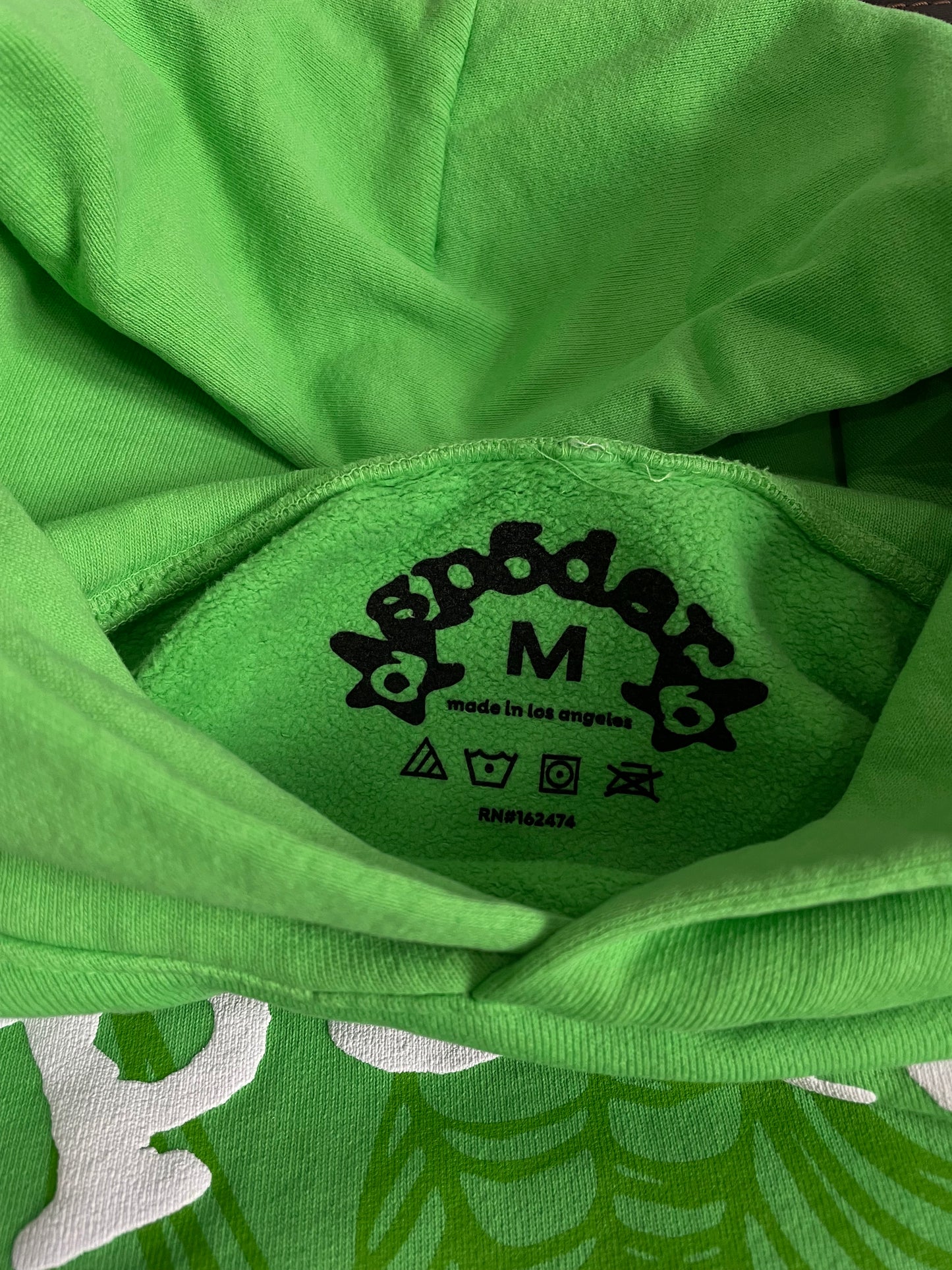 Sp5der Legacy Hoodie Green