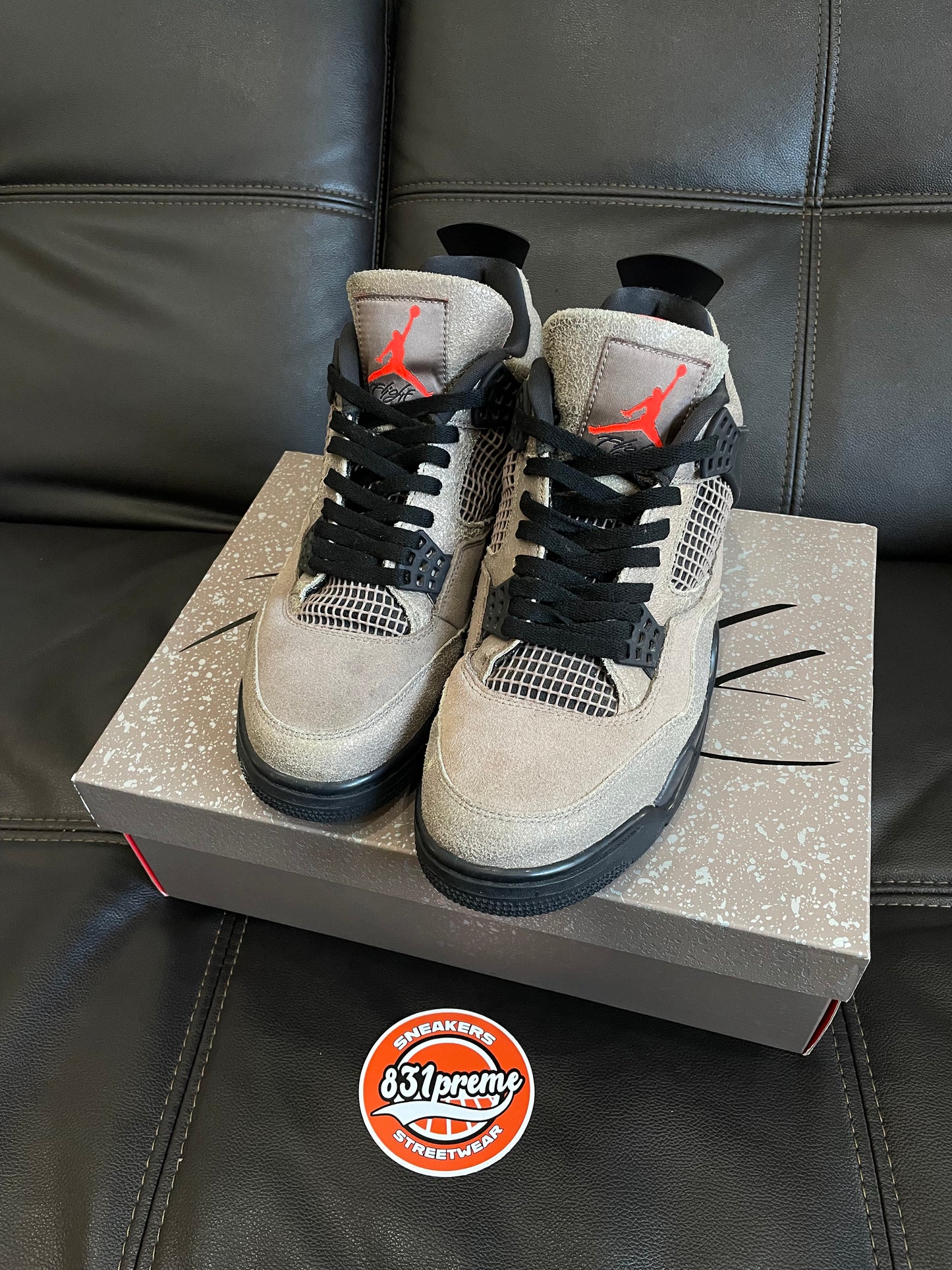 (Used Size 11M) Jordan 4 Taupe Haze