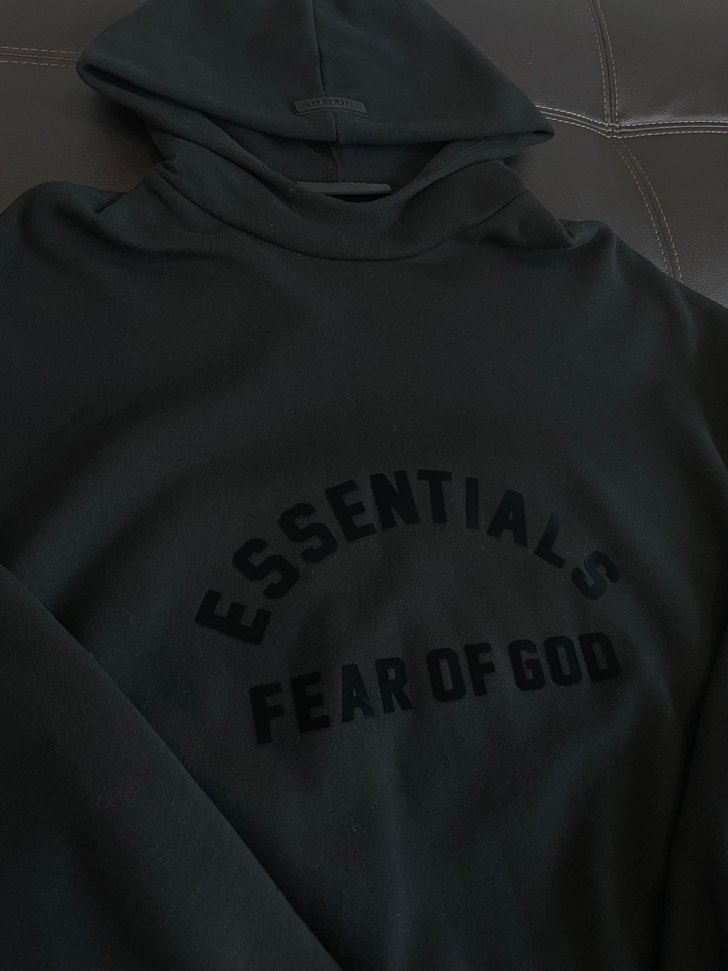 Fear Of God Essentials Arch Logo Hoodie