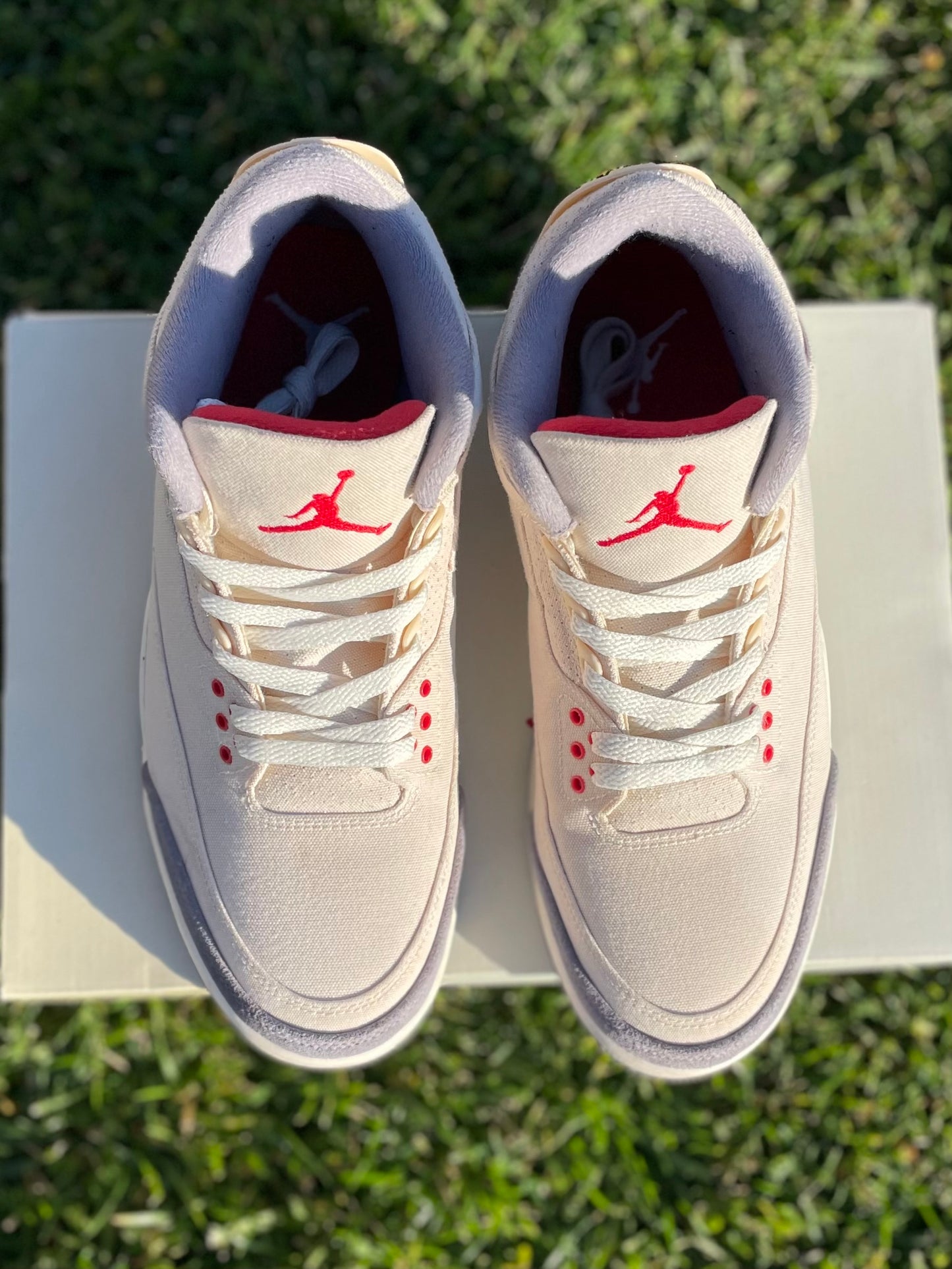 (Used Size 9.5M) Jordan 3 Muslin