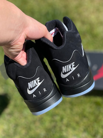 (Used Size 10.5M) Jordan 5 Black Metallic Reimagined
