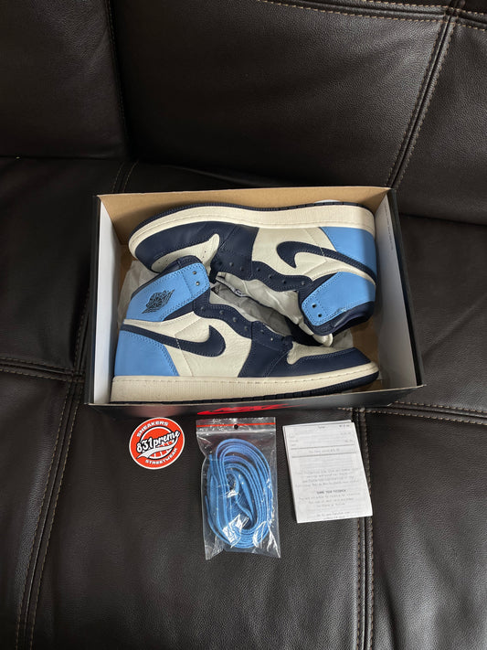 (Used Size 7Y) Jordan 1 Obsidian