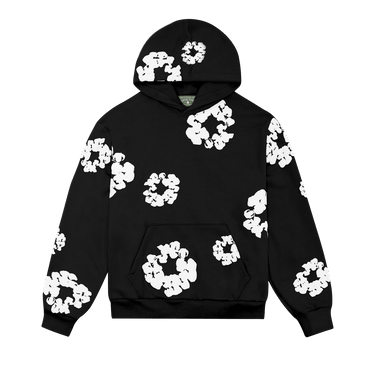 Denim Tears Cotton Wreath Hoodie Black