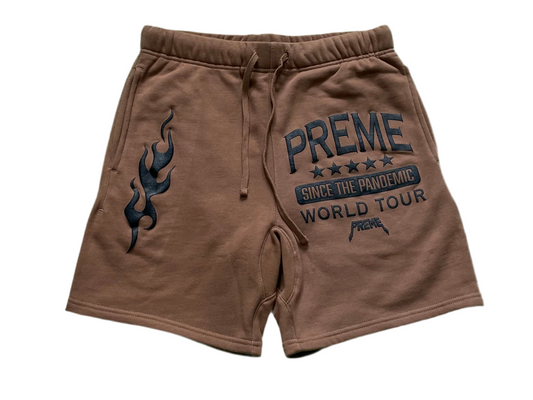 Preme Legacy Shorts Brown